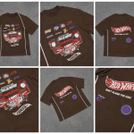 Hot Wheels Drift Racing Oversized T-Shirt – Brown Edition