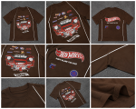 Hot Wheels Drift Racing Oversized T-Shirt – Brown Edition - Image 2